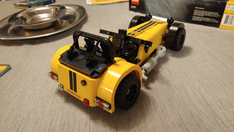 Illustration for article titled Thursday on the Thames: Lego Caterham 620R Review